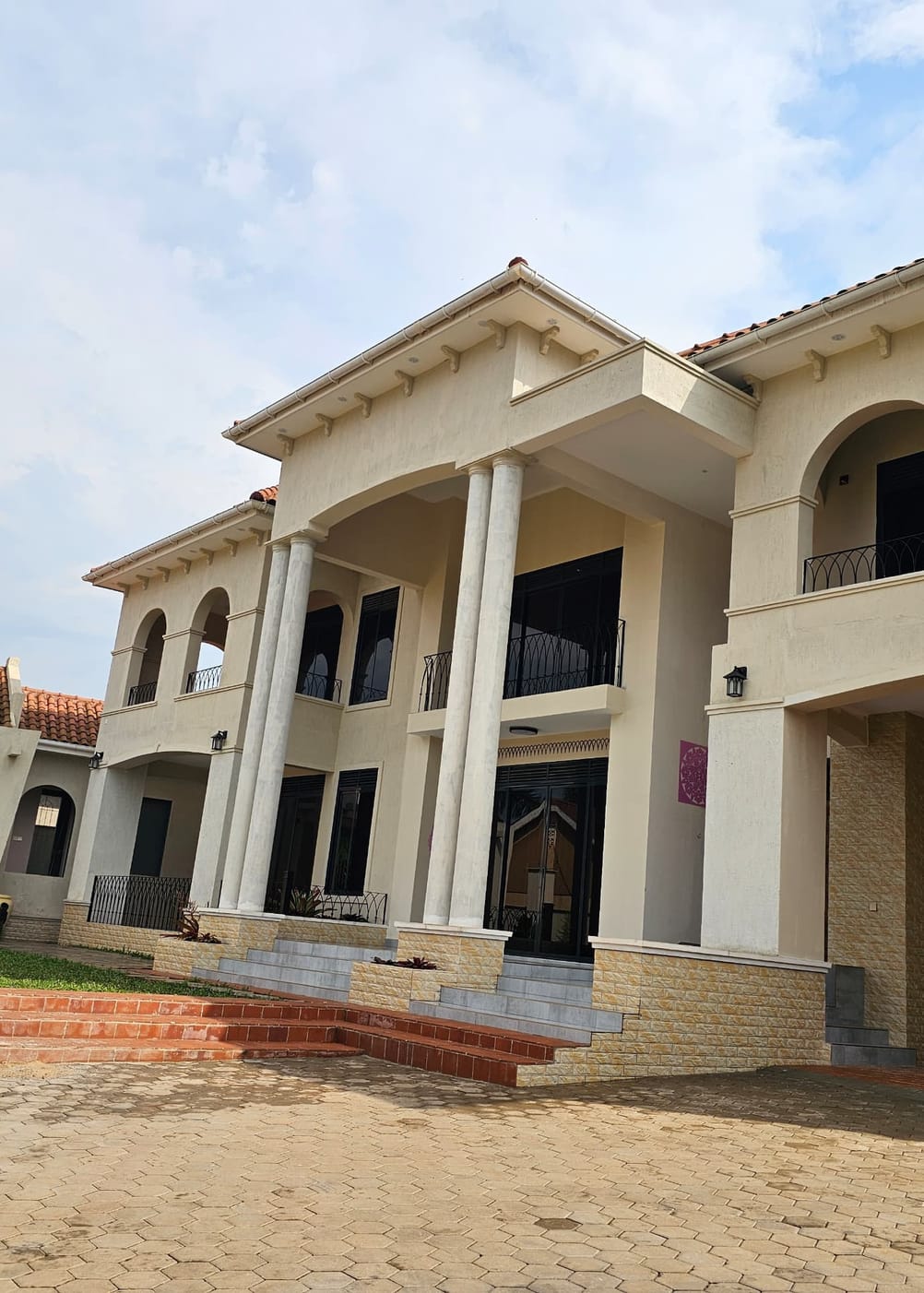 A finished Snow Holdings home in Muyenga